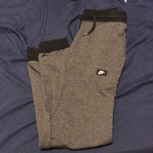 Small Gray Nike Joggers